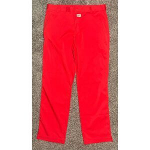 Nike Pants Mens 34x32 Red Golf Tour Performance Dri Fit